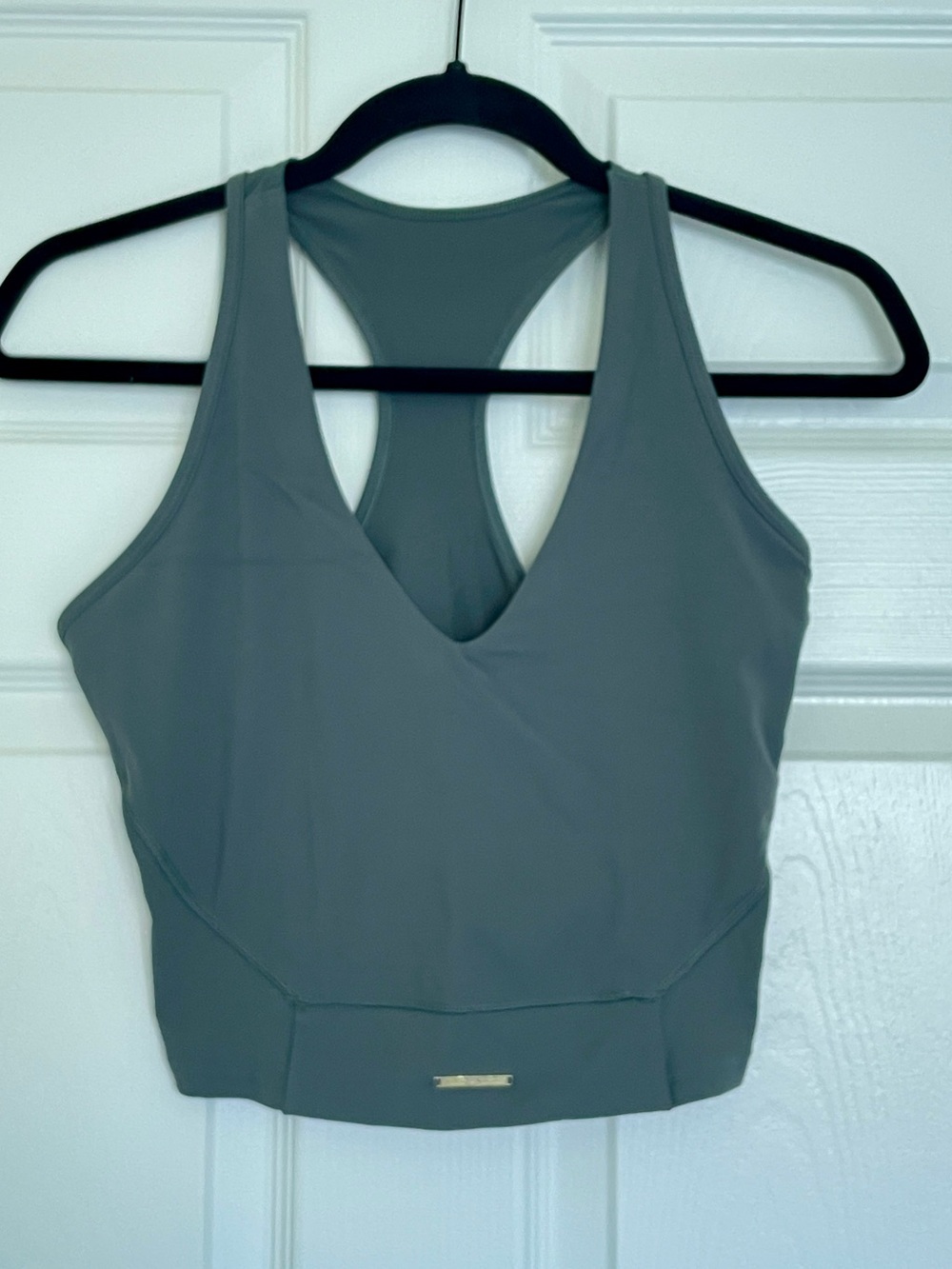 Gymshark Whitney Simmons cropped top size M - green